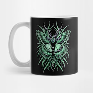 Luna Moth Green Butterfly Mug